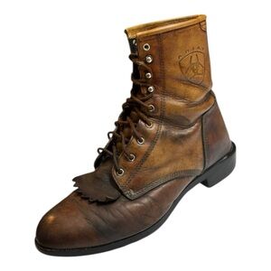 Ariat Heritage Lacer ll Men's Distressed Brown Western Boots Size 9